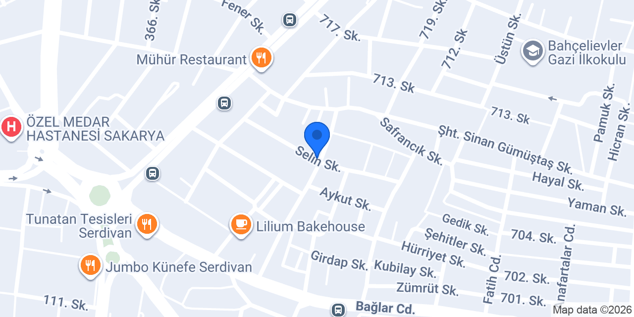 Hitit Market konumu