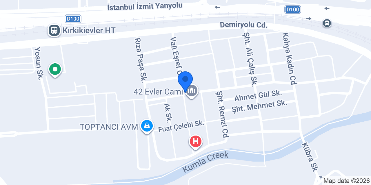 42 Evler Eczanesi konumu