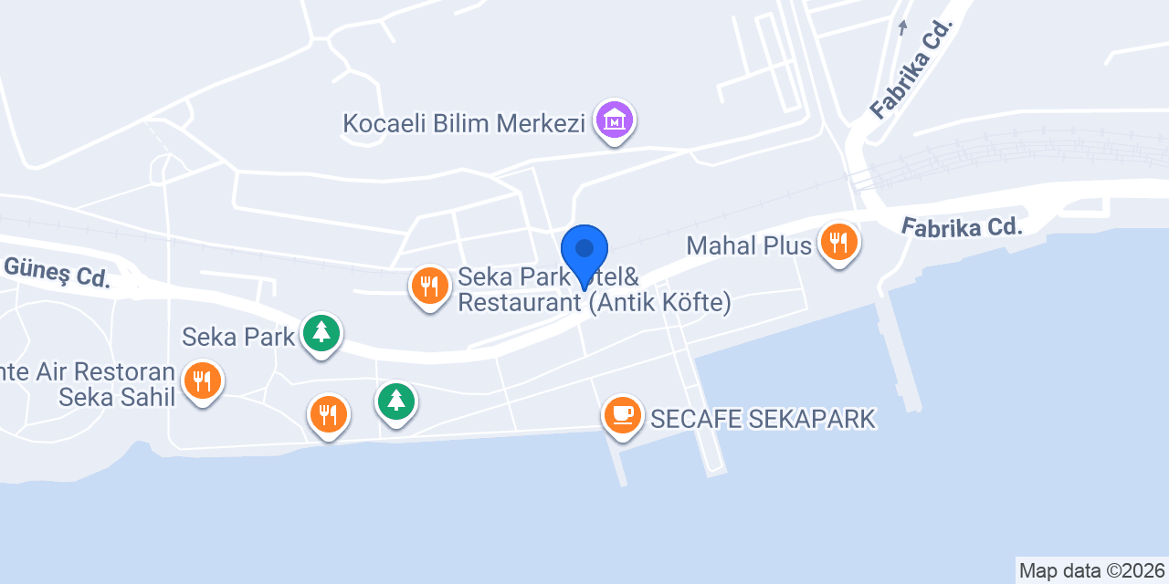 SEKAPARK A.Ş. konumu