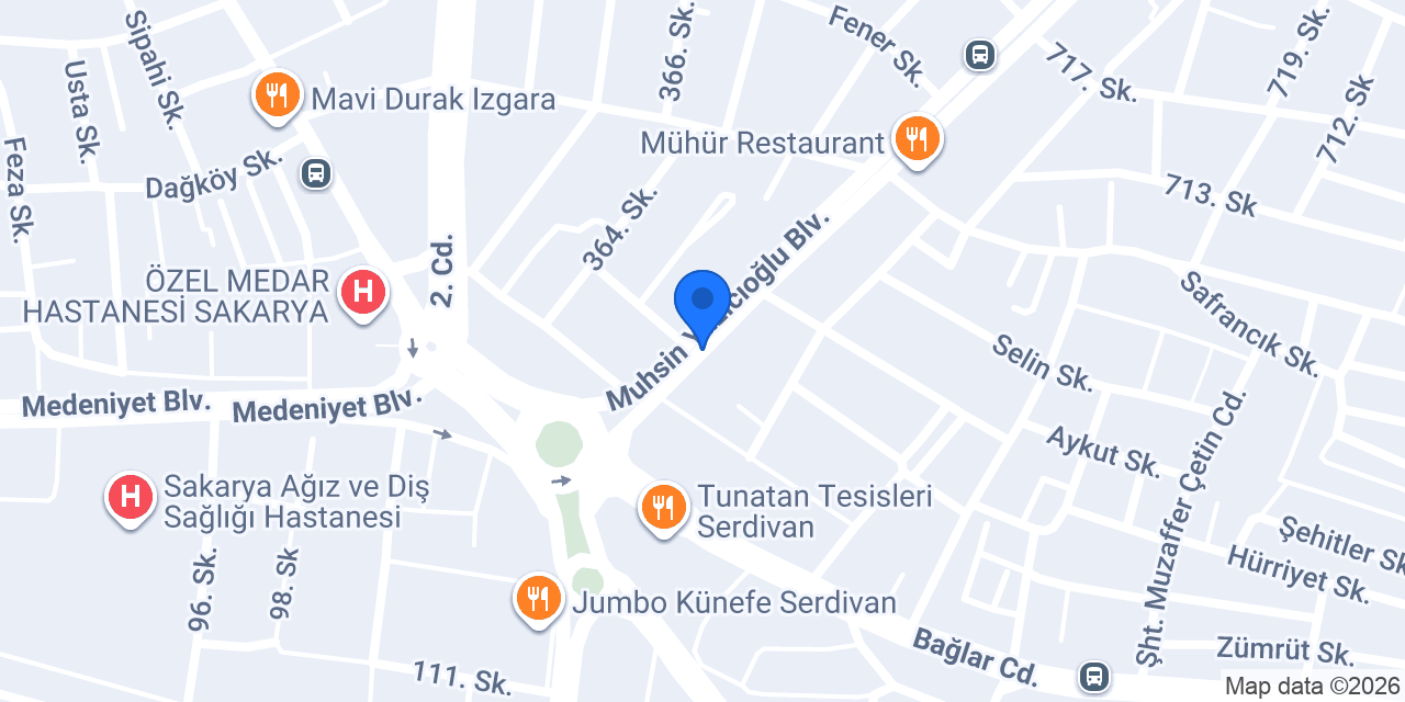 Archident - Diş Hekimi Derya Emir konumu