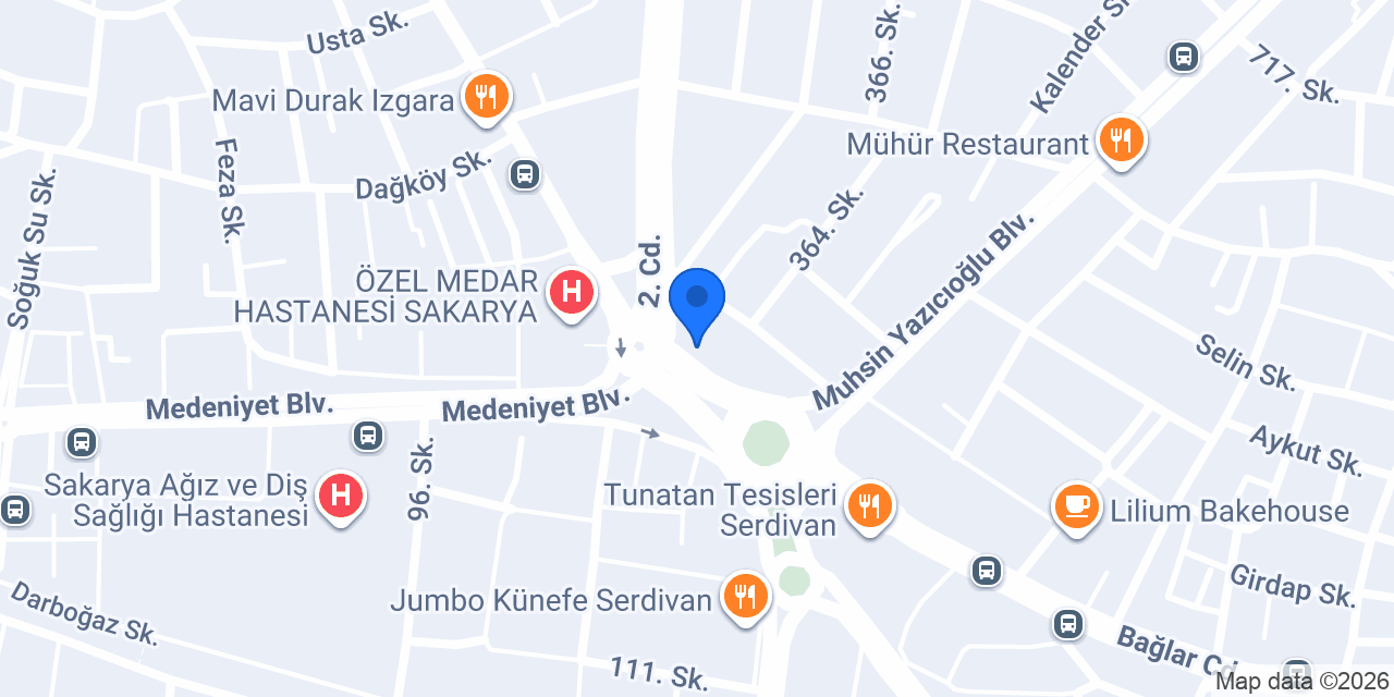 SERDİVAN GALATA konumu