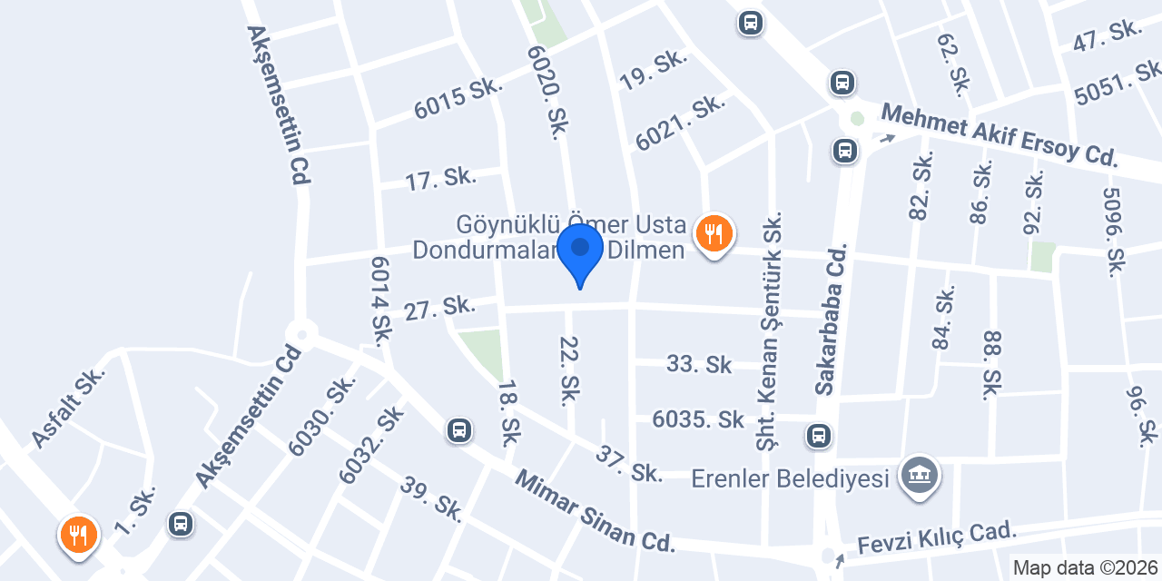 Zinnet Dilmen Anaokulu konumu