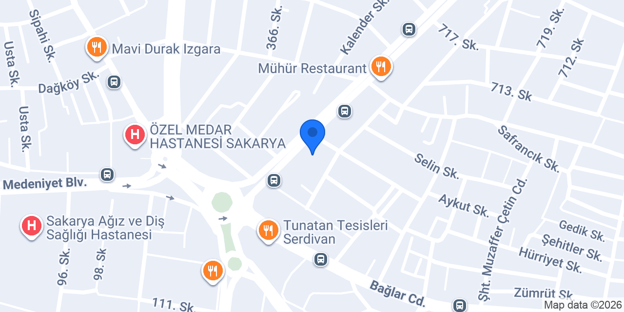 G Plus Fizyoterapi ve Egzersiz Danışmanlık Merkezi konumu