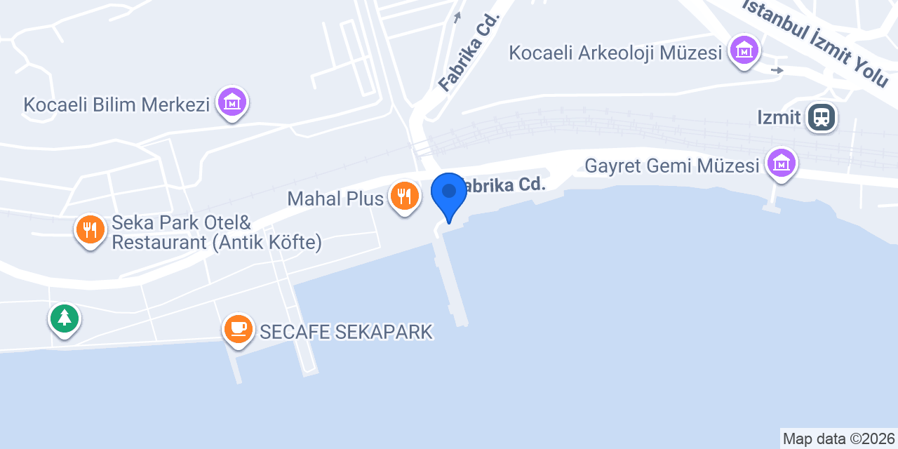 DENİZ UÇAĞI ALANI konumu
