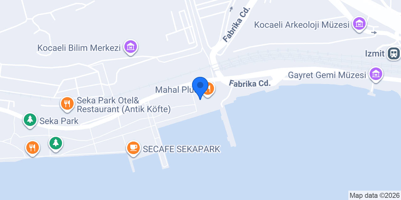 Seka Palmiye Cafe&Bistro konumu