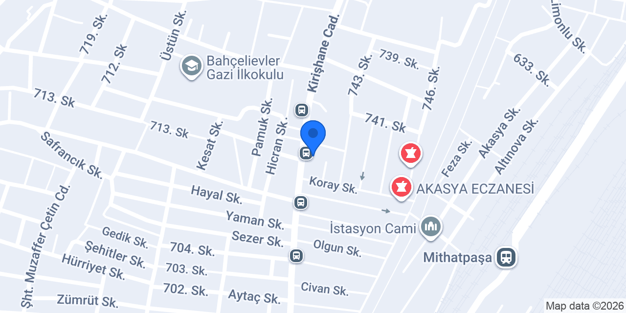 Benlioğlu Ekmek konumu