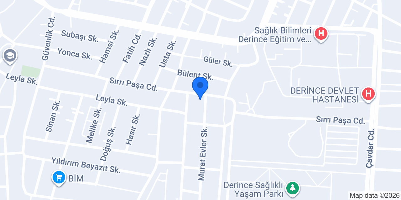 Çakır cam alüminyum konumu