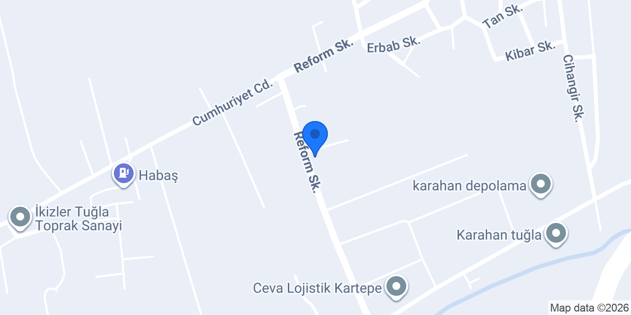 EKSPROMA A.Ş. konumu