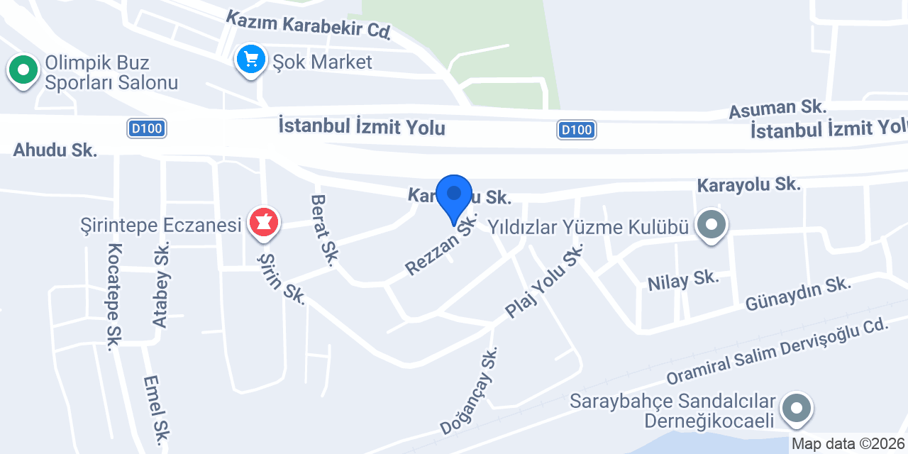 Plajyolu Tekel Market konumu