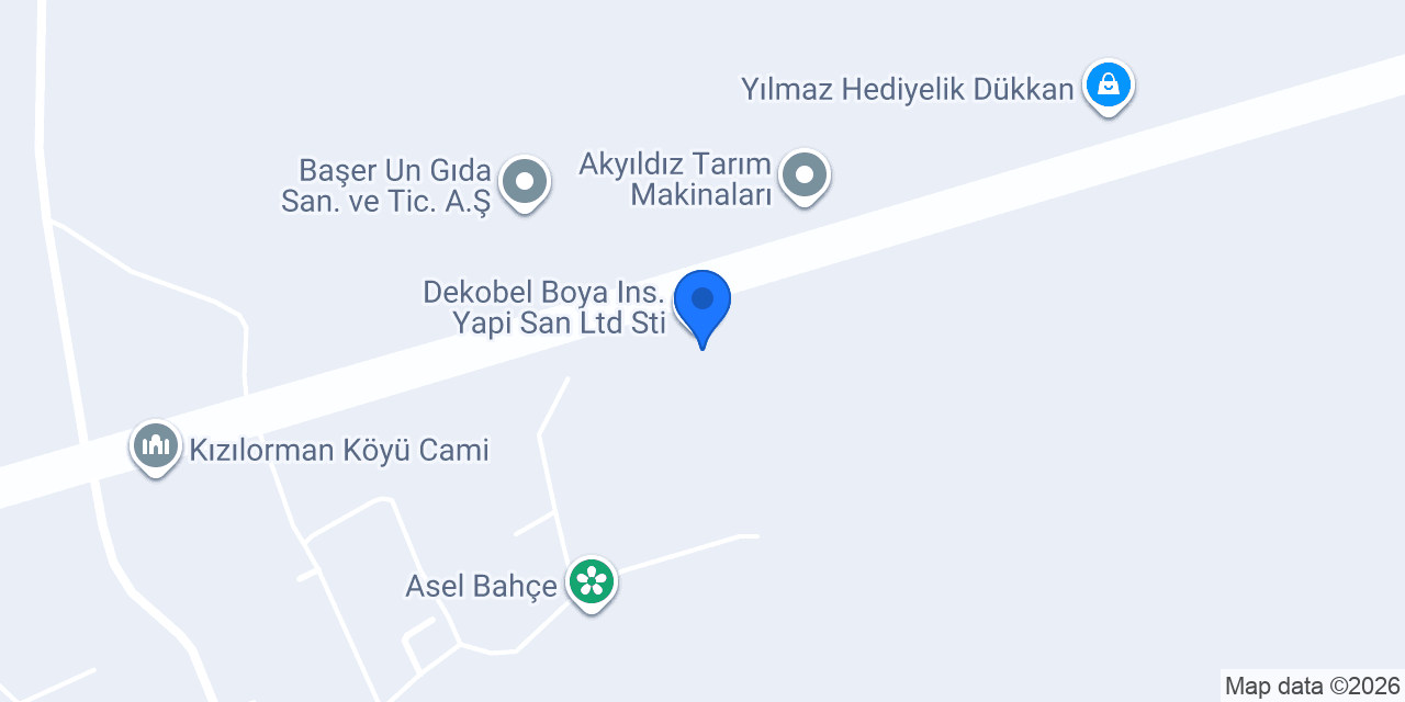 Dekobel Boya Ins. Yapi San Ltd Sti konumu