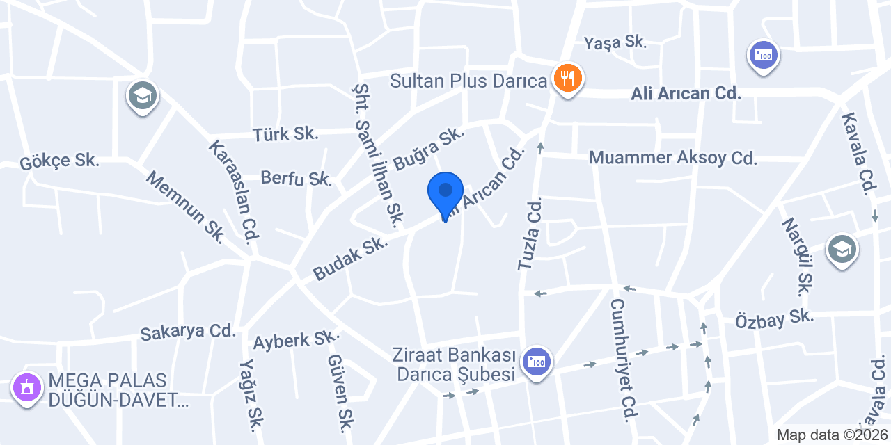 Darıca Final Okulları konumu