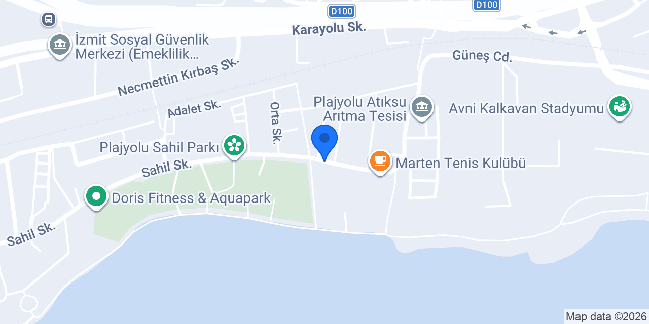 Günaydın Market konumu