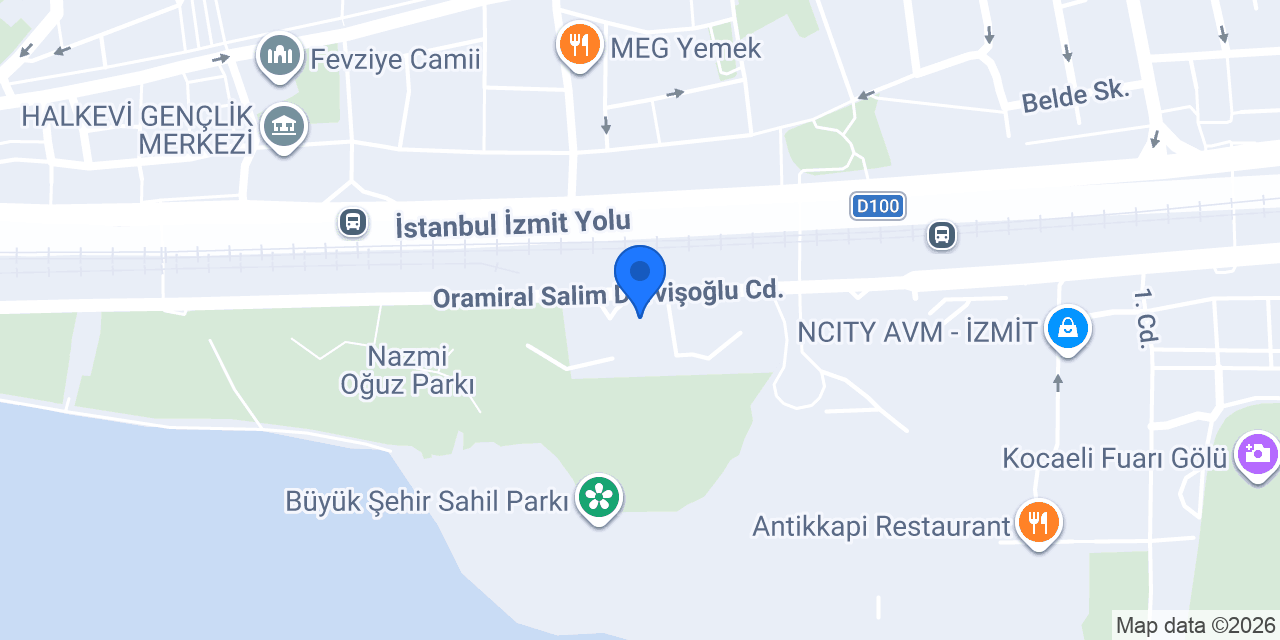 Çetin Balık Restoran konumu