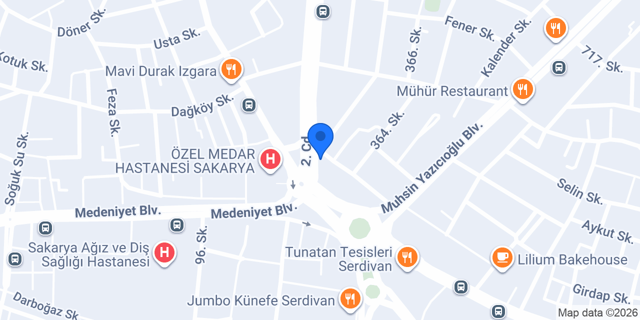 Berrin Cesur Eczanesi konumu