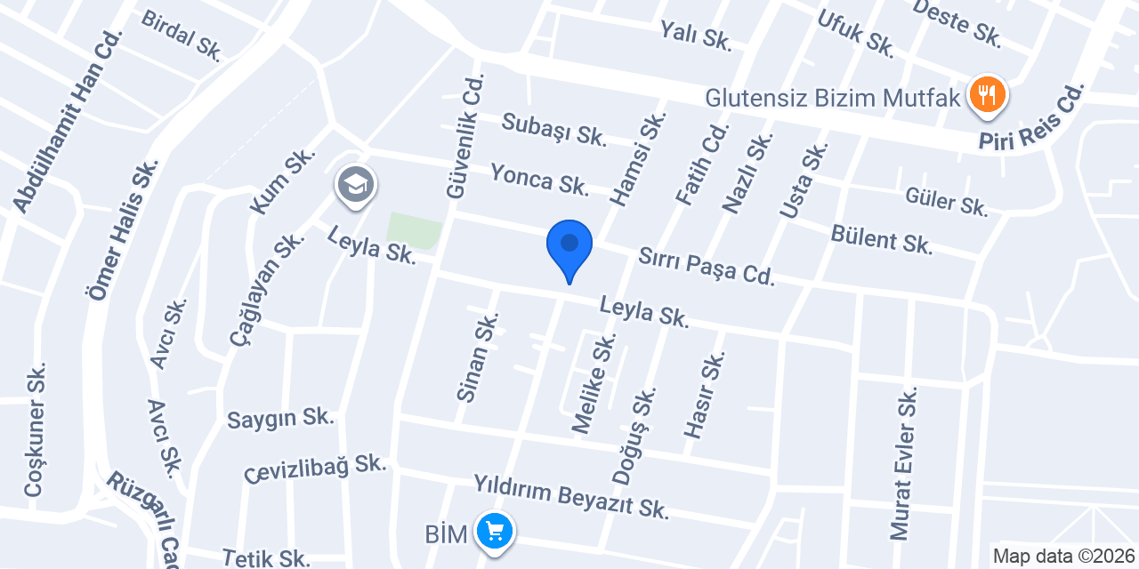 MELİSA ÇEVİK BAYAN KUAFÖRÜ konumu