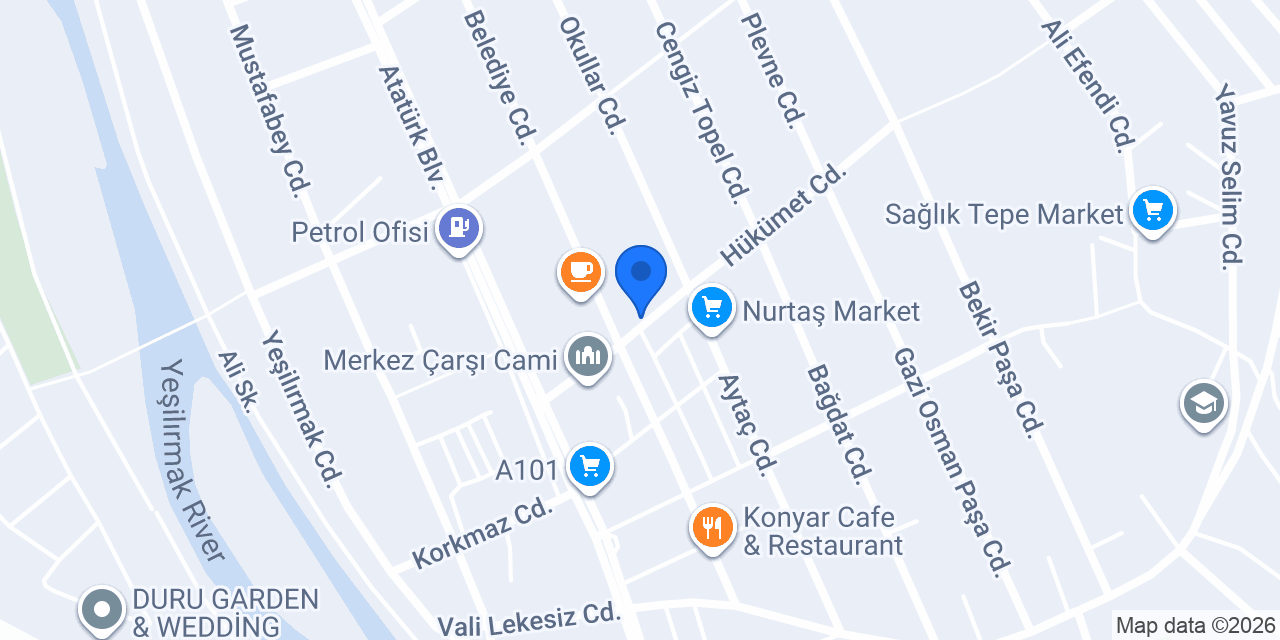ZEYN OTEL & CAFE konumu