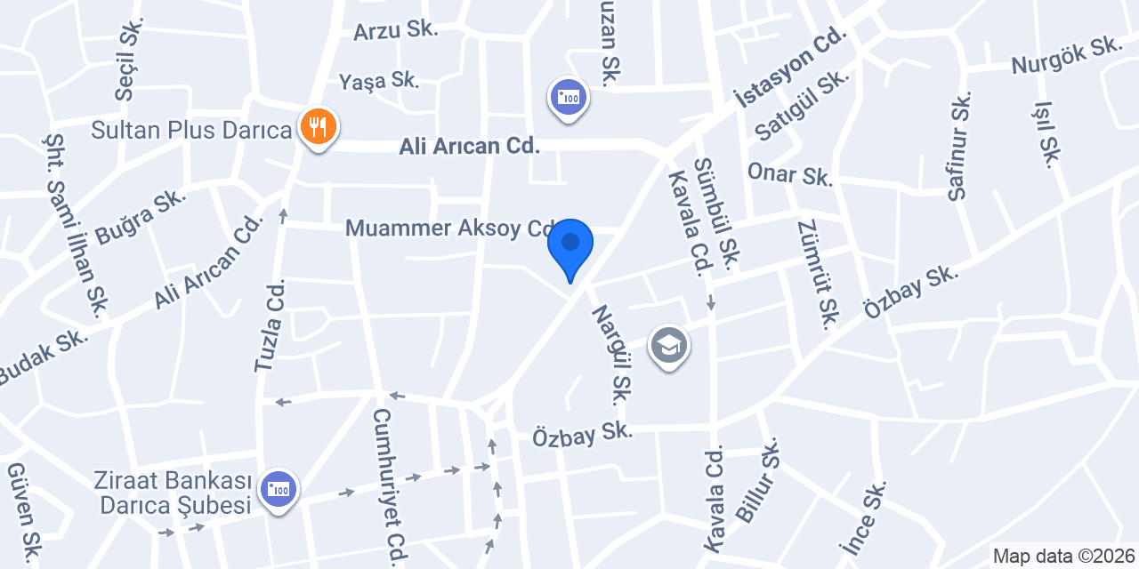 Cadde Katık Darıca konumu