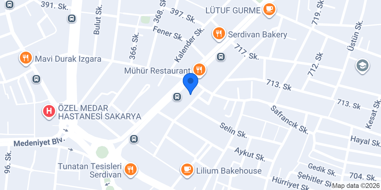 Altınküre Okulları konumu