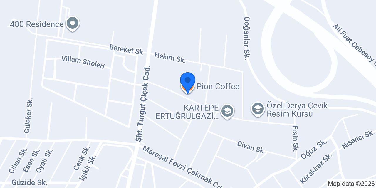 Pion Coffee konumu