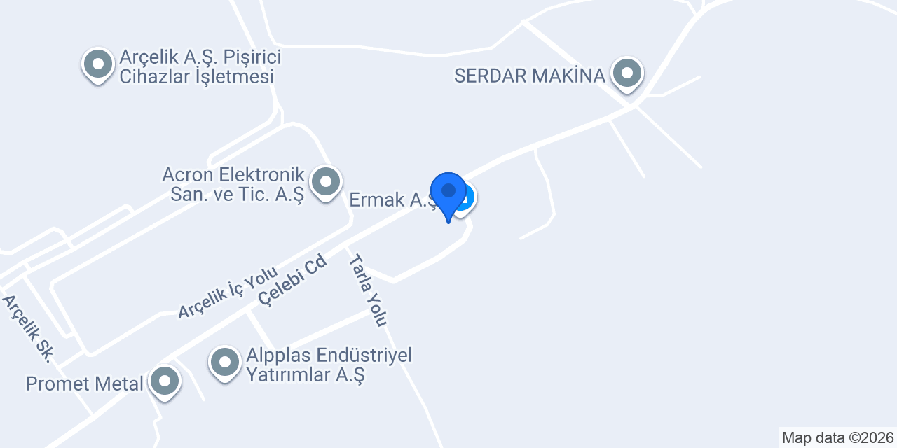 Ermak A.Ş konumu