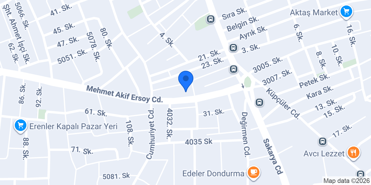 BiBuket Çiçekçilik 7/24 konumu