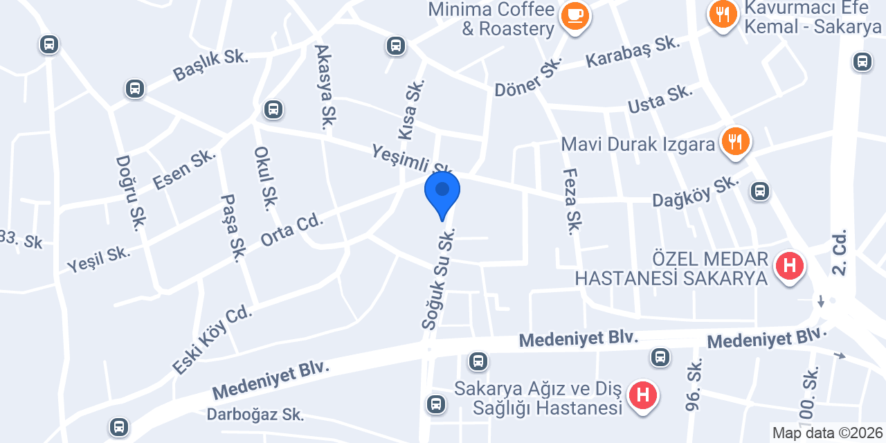 Sentat Döner- konumu
