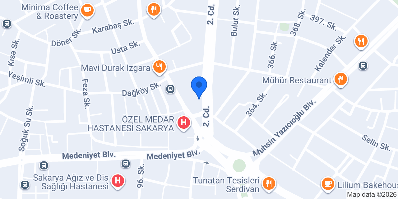 Florada Botanik Cafe konumu