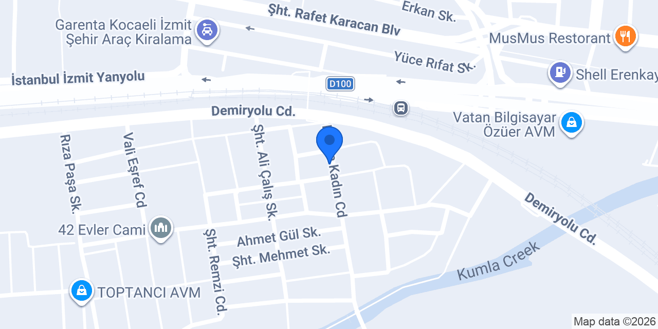 42 EVLER GROSS MARKET konumu