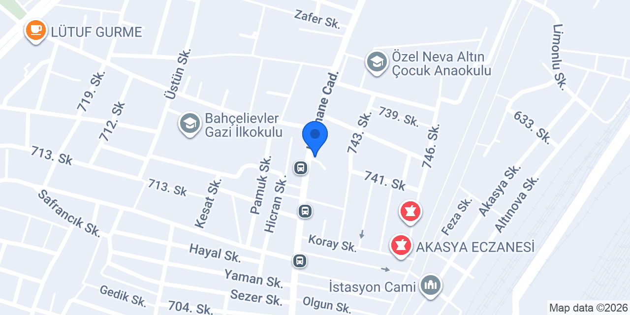 Bosch Sıemens Profilo Yetkili Servisi konumu