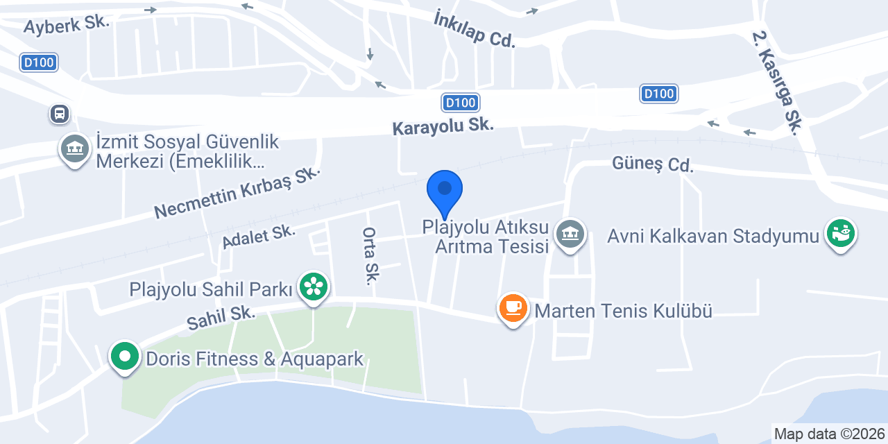 Kocaeli Tabip Odası konumu