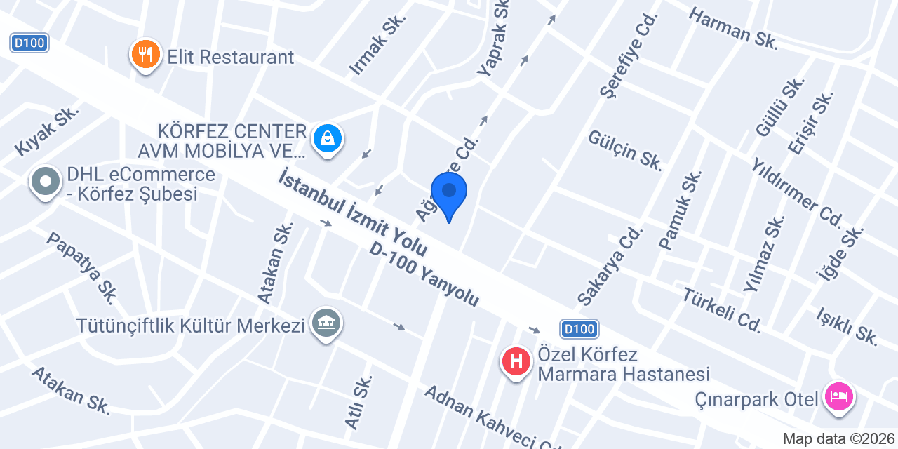 Met Akademi Eğitim Sağlık Danışmanlık konumu
