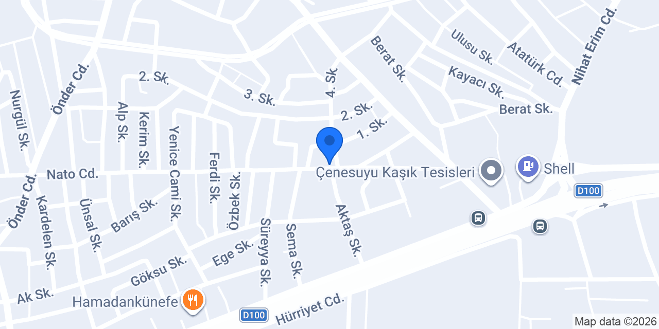 Mutlu Bahçe Çiçek Evi konumu