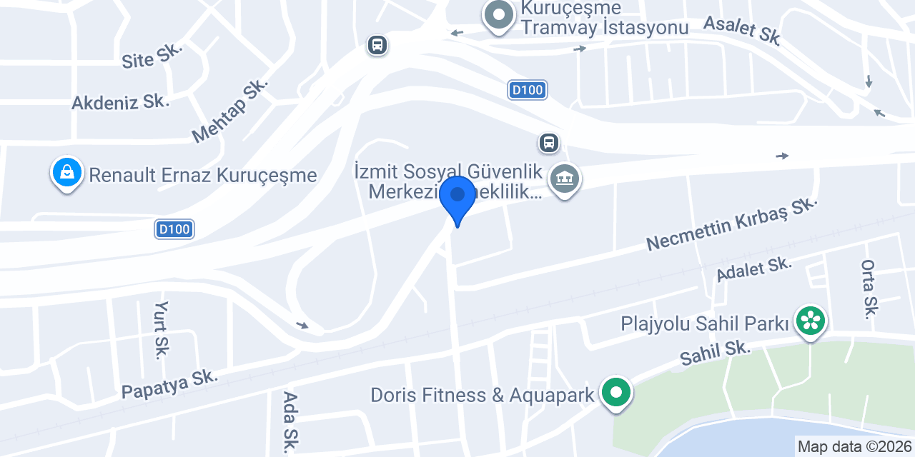 Detay Erkek Kuaför konumu