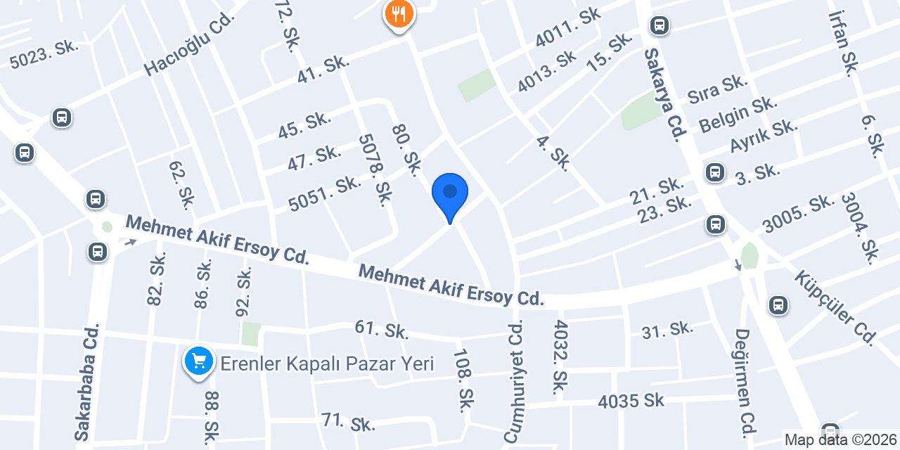 Koçer Oto konumu