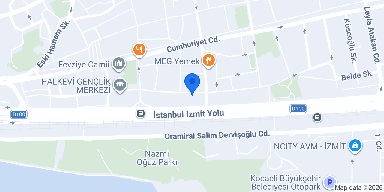 Ola Kuaför İzmit konumu