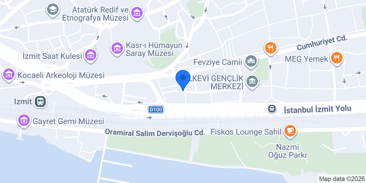 Vitrin Temizlik konumu