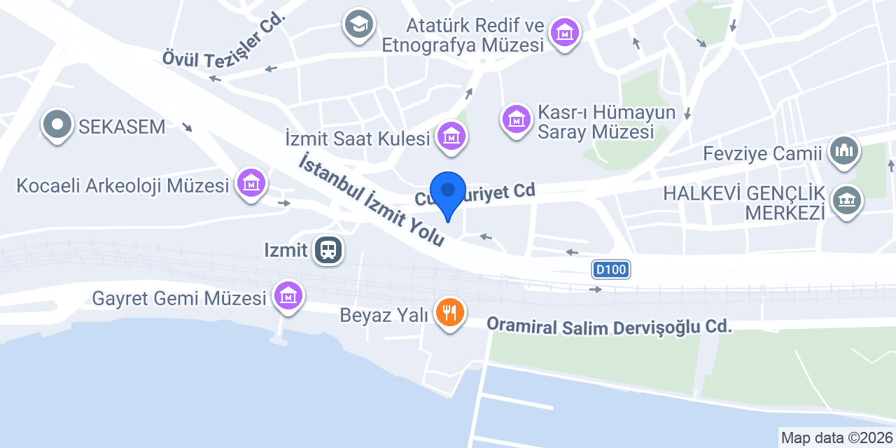 NAVARCH İç Mimarlık konumu