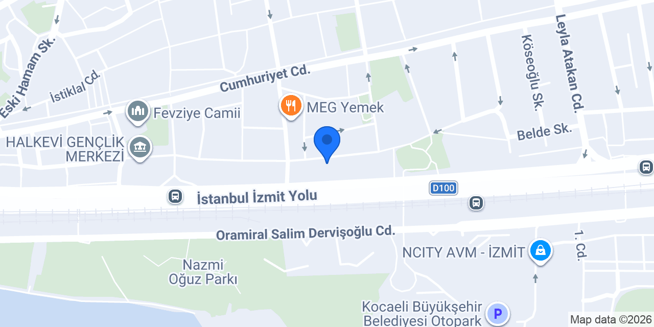 Akademi Üniversite Genç Mekan İzmit konumu