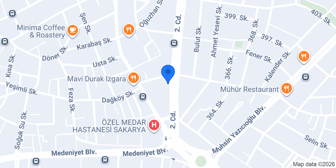 Boşnak Pilavcısı konumu