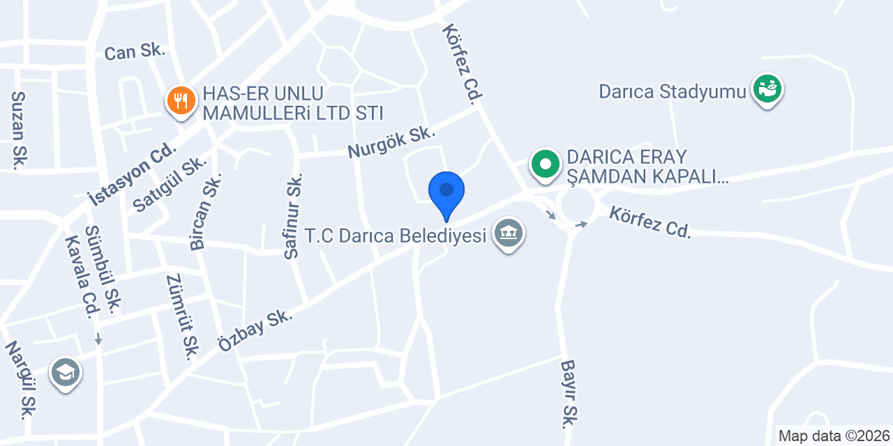 Darıca Temizlik konumu