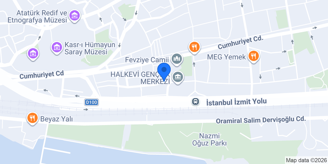 Modda İzmit konumu