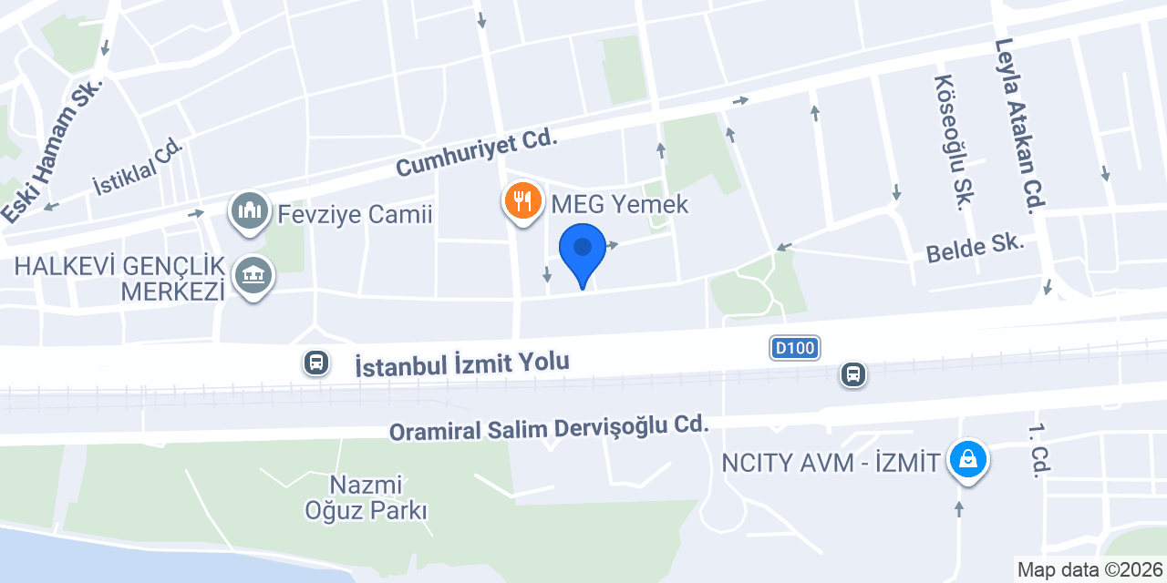 Çınar Lokantası konumu