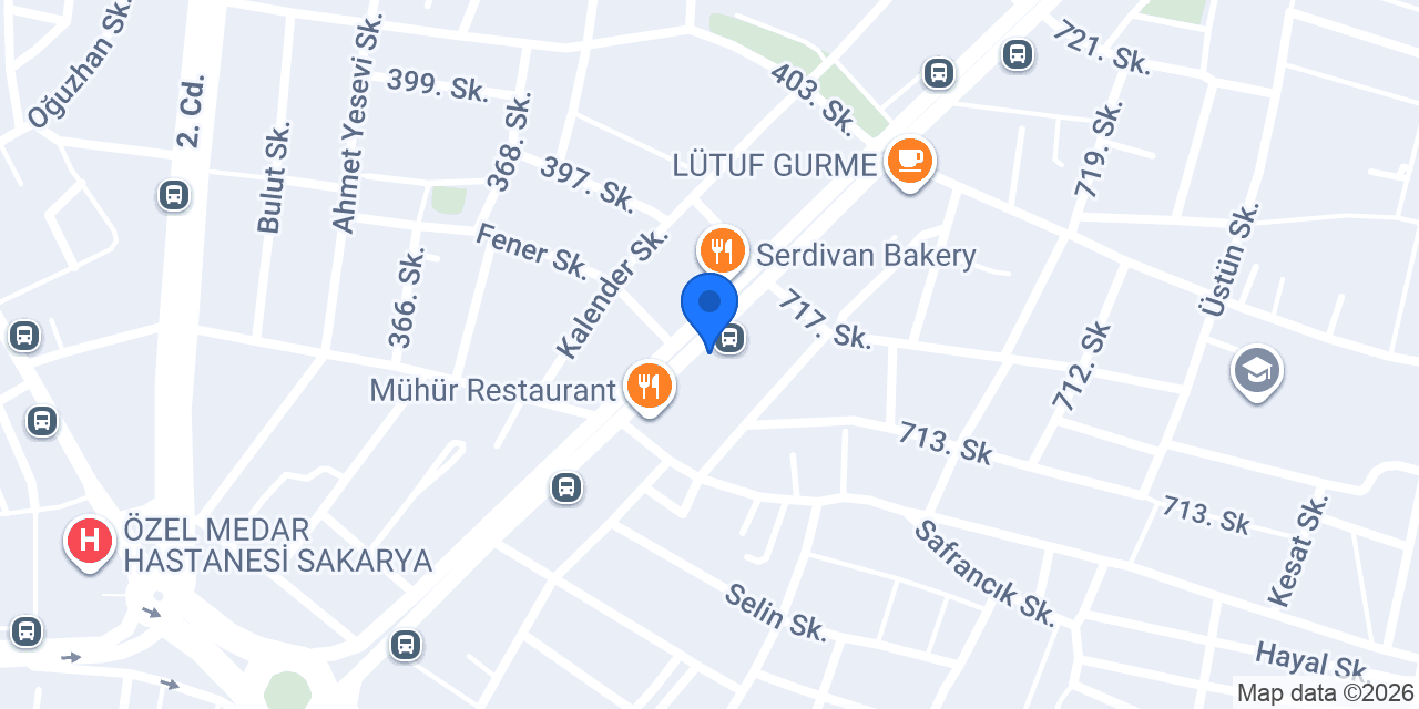 Deniz Pet Shop konumu