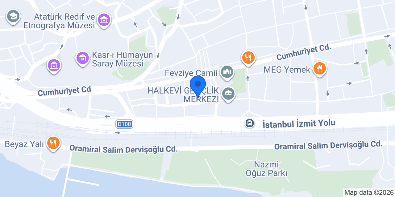 Çatı Restoran konumu