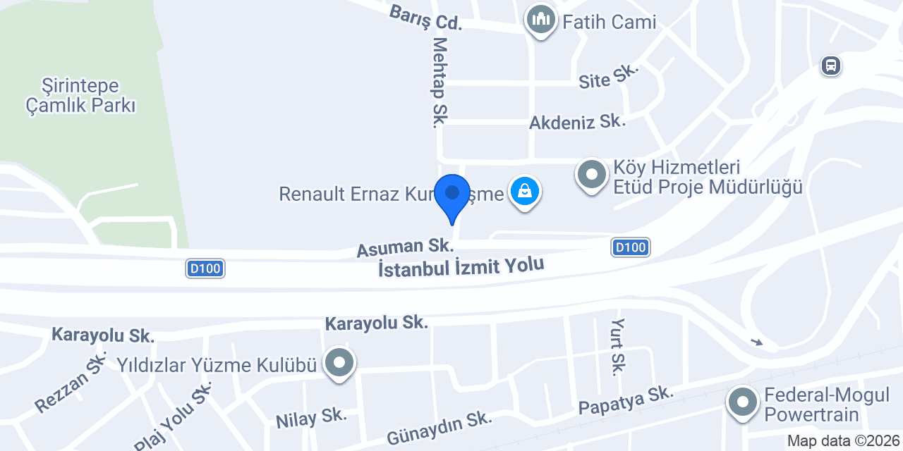 Koza Tur (Kocaeli) konumu