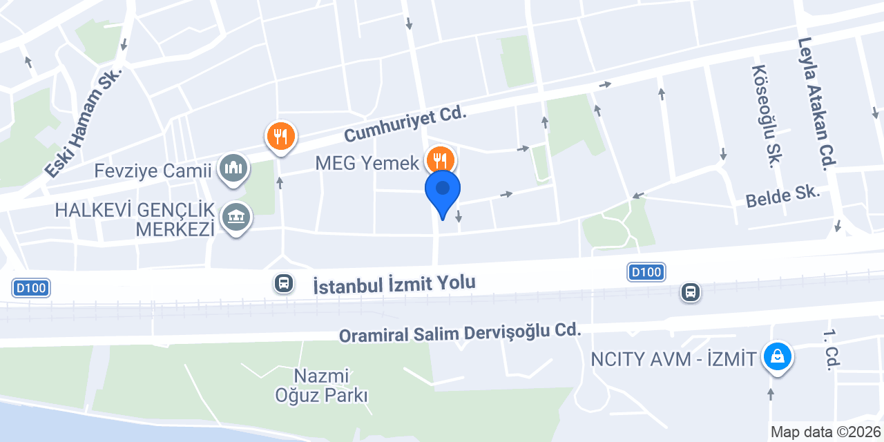 ADE-Ali Salkım Mimarlık konumu