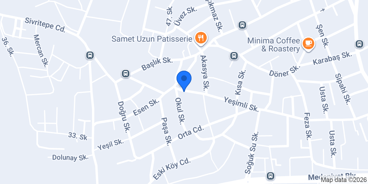 Elegance saç tasarım ve güzellik salonu konumu