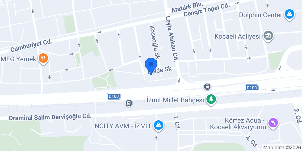 Dilko İzmit Language School konumu