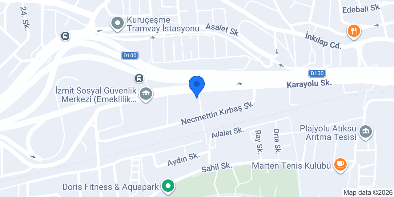 Hanımeli Terzi ve Ütüevi konumu
