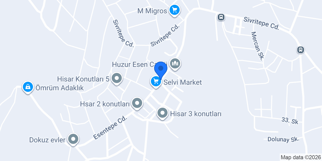 Sakarya Pet Otel konumu